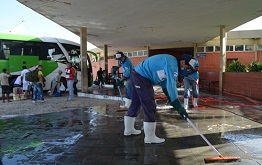 Terminal Rodoviário de Parnaíba recebe ações de limpeza