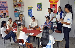 Comunidade Carpina realiza atividades do Curso Técnico em Saúde