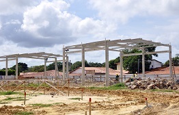 Obras de construção da UPA no bairro Piauí avançam