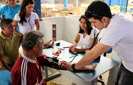 Mercado de Fátima recebe ações em saúde