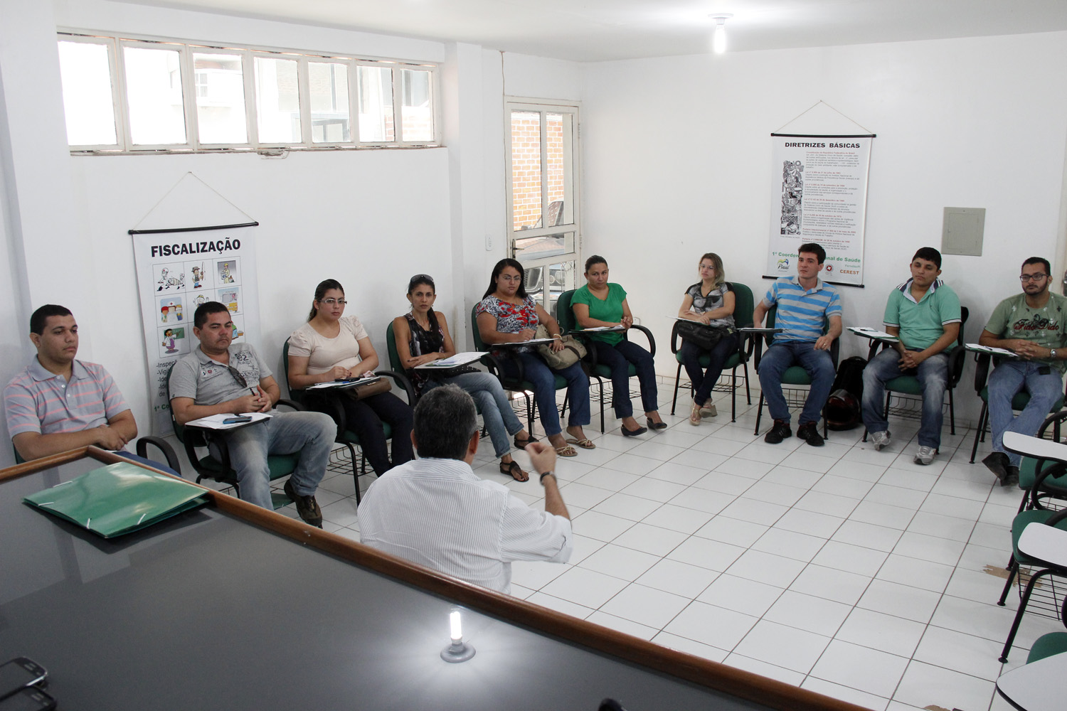 Novos agentes de saúde ambiental iniciam capacitação