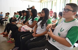 Estudantes recebem certificado da Semana do Patrimônio Cultural