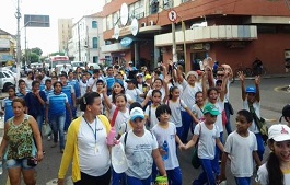 Dia Mundial da Água é comemorado com atividades pelo centro de Parnaíba