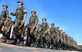 Tiro de Guerra 10-012 comemora dia do Exército Brasileiro com solenidade