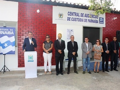 Inaugurada em Parnaíba, a Central de Audiências de Custódia