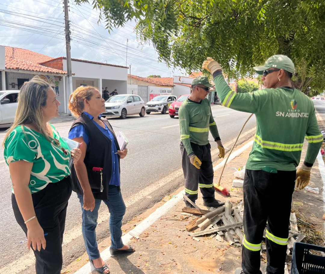 Prefeitura realiza campanha de conscientização para manter Parnaíba mais limpa