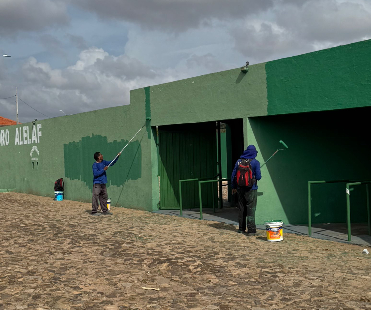 Prefeito Francisco Emanuel prepara Estádio Municipal para estreia do Parnahyba no Campeonato Piauiense