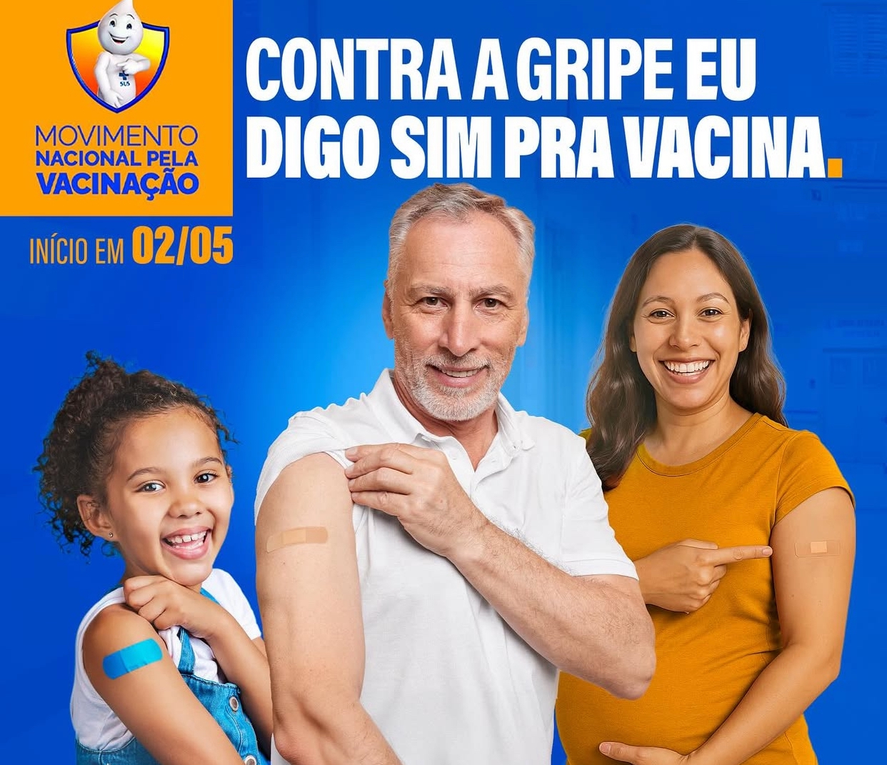 Prefeitura de Parnaíba mobilizada na campanha nacional de vacinação contra a gripe