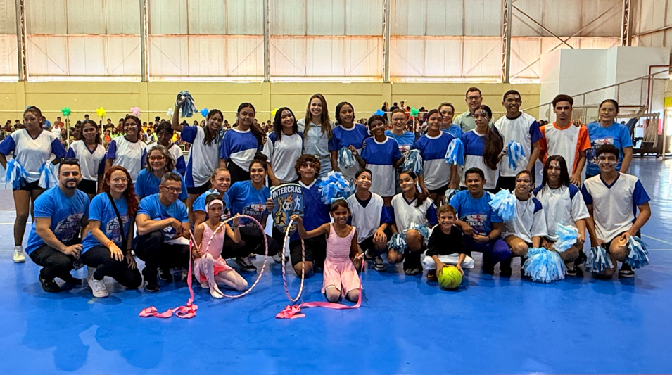Secretária Anália Priscilla enfatiza que INTERCRAS 2025 promove integração social e estimula habilidades esportivas em crianças e jovens de Parnaíba Secretária Anália Priscilla enfatiza que INTERCRAS 2025 promove integração social e estimula habilidades esportivas em crianças e jovens de Parnaíba