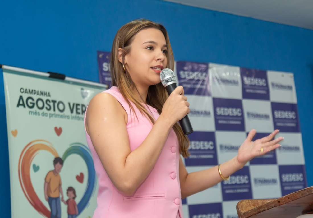 Secretária Anália Priscilla destaca importância da Campanha Agosto Verde para a Primeira Infância em Parnaíba