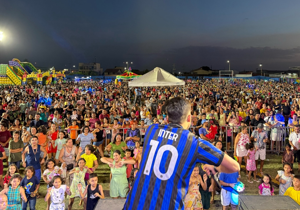 Prefeito Francisco Emanuel e Primeira-Dama Anália Priscilla comemoram sucesso do Criança Fest 2025 com público e animação acima do esperado