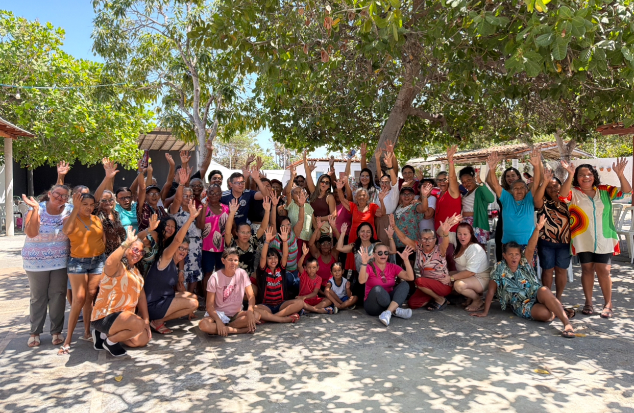 SEDESC realiza ação de confraternização do Projeto Idoso Feliz no CRAS Ilha Grande